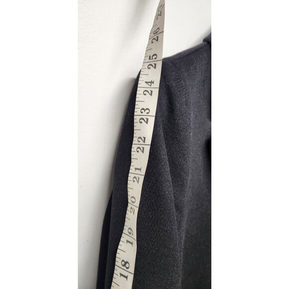 Kobi Halperin Women's Channing Genuine Shearling Trim Black Wool Blend Coat, Sm - Picture 10 of 15